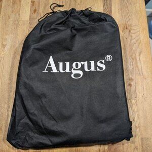 Augus Business Travel Briefcase Genuine Leather Duffel Bags for Men Laptop Bag